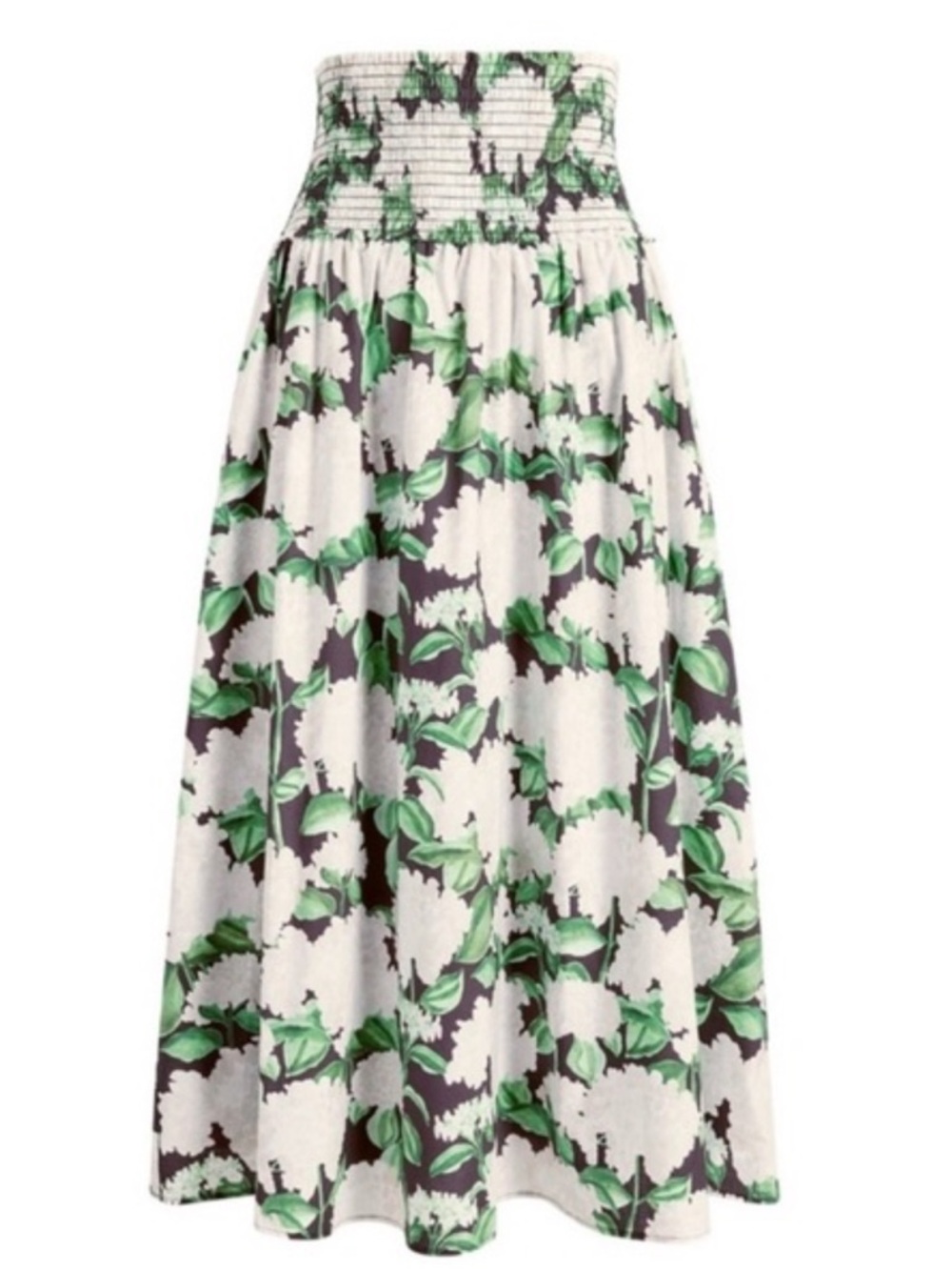 Hill House Delphine Nap Skirt in Night Bloom Cotton